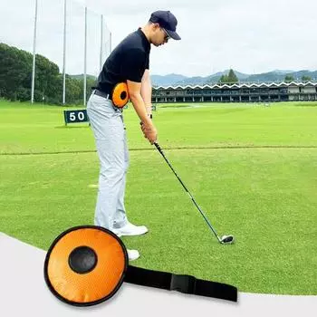 Тренажер для гольфа с регулируемой эластичной лентой, корректор осанки для гольфа в помещении