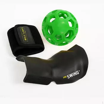 Тренажер для гольфа Swing Ball Wrist Bands Портативные вспомогательные мячи для коррекции осанки