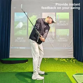 Тренажер для гольфа Swing Set Мячи для гольфа Коррекция осанки Практическое пособие Улучшение плоскости замаха Скорость головки клюшки Утяжеленные мячи для начинающих Опытные игроки в гольф metal