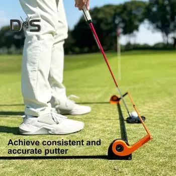 Тренажер для гольфа Swing Trainer Aid с регулируемыми углами, корректор осанки при ударе и паттинге для левшей/правшей Sets