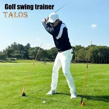 Тренажер для гольфа Swing Trainer Aid с регулируемыми углами, корректор осанки при ударе и паттинге для левшей/правшей Sets