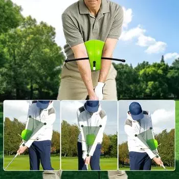 Тренажер для гольфа Swing Trainer Помощь в позиционировании рук Тренировка по коррекции осанки при гольфе Swing A