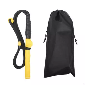 Тренажер для гольфа, тренировочная помощь, нескользящая правильная последовательность, эластичная веревка, расстояние жёлтый