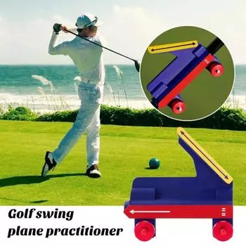 Тренажер для гольфа, улучшающий стабильность, легкий портативный тренажер для гольфа, тренажер для начинающих, инструмент для практики