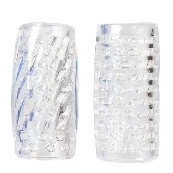 Тренажер для головки члена Мягкая секс-игрушка из ТПЭ для мужчин Товары для взрослых Мужская мастурбаторная чашка Spiral