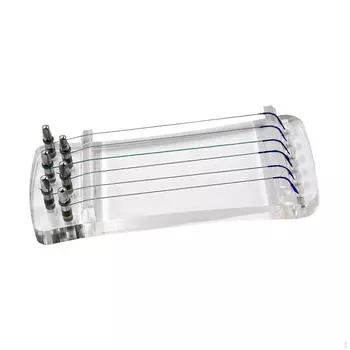 Тренажер для китайской цитры, инструмент для практики игры на арфах, тренировка пальцев, тренажер для пальцев Guzheng для лиры transparent