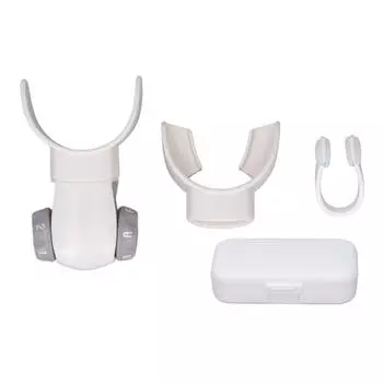 Тренажер для легких Дыхательная тренировка Тренажер для легких Расширитель для йоги Плавание Бежевый бежевый