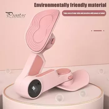 Тренажер для мышц тазового дна Thigh Master, счетчик с цифровым дисплеем для мужчин и женщин, тренажер для ног, бедер, тонер для домашних тренировок, оборудование для фитнеса A синий