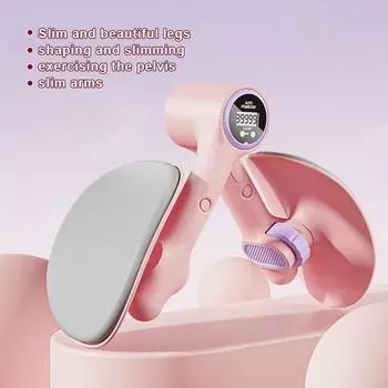 Тренажер для мышц тазового дна Укрепитель мышц тазового дна Нескользящий эргономичный тренажер для бедер Вращение на 360 градусов для домашних тренировок