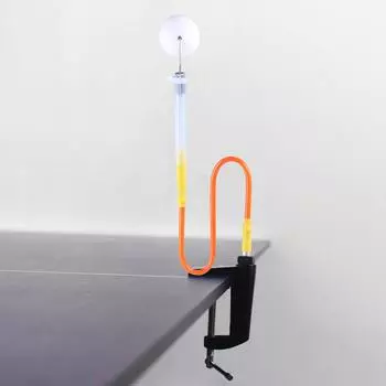 Тренажер для настольного тенниса, профессиональный тренировочный робот для пинг-понга, фиксированный тренажер с быстрым отскоком и шариковым зажимом, материал ПВХ