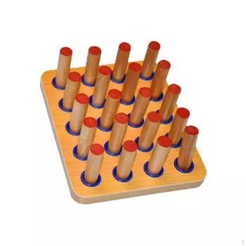 Тренажер для пальцев, тренажер для пальцев, набор из деревянной доски и палочек, палочка-тренажер для пальцев