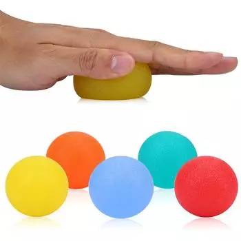 Тренажер для предплечья Тренажер для пальцев Gripping Ball Grip Ball Hand Grip Egg Muscle Strengthener зелёный