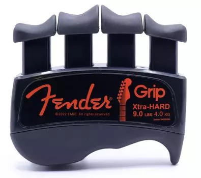 Тренажер для рук и пальцев Fender GRIP Hard 9 Лучший эргономичный тренажер для укрепления пальцев для улучшения игры на всех струнных инструментах (Дополнительный -