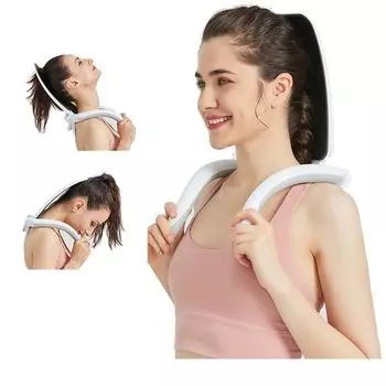 Тренажер для шеи для снятия боли в мышцах шеи, физиотерапевтический ассистент, регулируемый релаксант для шеи