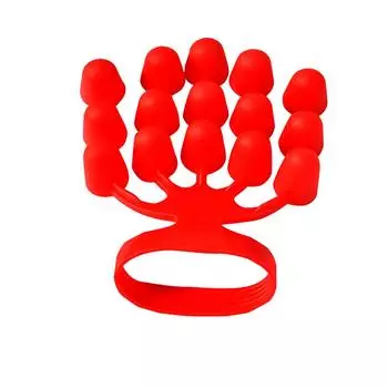 Тренажер для силовых упражнений Grip Strength Trainer, силиконовый эспандер для пальцев, силовые тренировки для пациентов, Австралия Black