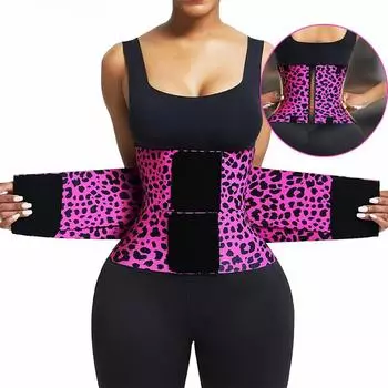 Тренажер для талии Пояс для тренировки талии Корсет для женщин Корректирующее белье для живота Корректирующее белье для сжигания жира Фитнес Моделирующий ремень S