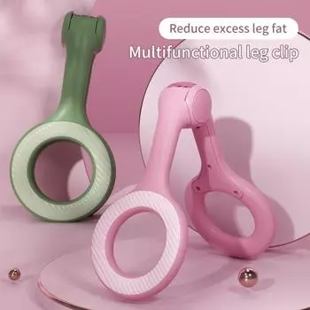 Тренажер для тазового дна, тренажер для ног для женщин, тренажер для мышц рук, груди, талии розовый