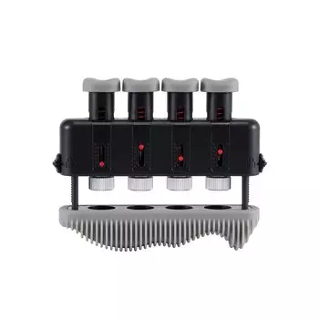 Тренажер для тренировки силы хвата, ручной тренажер, оснащенный регулировкой натяжения, винтовой ручкой, регулируемой по высоте пружиной D Addario Varigrip+ чёрный