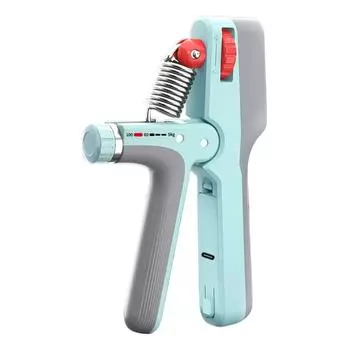 Тренажер для укрепления хвата с регулируемым сопротивлением для домашнего спортзала White