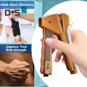 Тренажер для укрепления хвата со счетчиком 10-120 кг, регулируемый для мужчин и женщин, тренажер для предплечий, тренажер для укрепления хвата, разработчик фитнес-оборудования синий