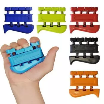 Тренажер для укрепления хвата, тренажер для пальцев, музыканты, скалолазы, портативный тренажер для укрепления хвата с несколькими вариантами веса зелёный