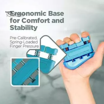 Тренажер для укрепления хвата, тренажер для пальцев, музыканты, скалолазы, портативный тренажер для укрепления хвата с несколькими вариантами веса зелёный