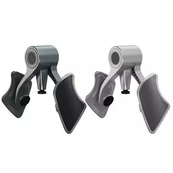 Тренажер для упражнений на тазовое дно, многофункциональный тренажер для мышц таза, ягодиц, регулируемый тренажер для бедер, принадлежности для женщин и мужчин Grey