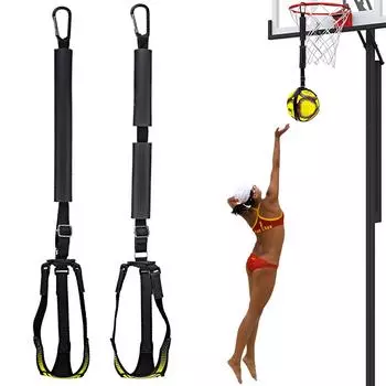 Тренажер для волейбольных шипов Тренажер для волейбольных атак Регулируемая длина Тренажер для одиночной подачи с карабином для механики замаха рукой Style 1