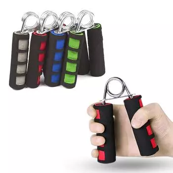 Тренажер для запястья с пружинным захватом Тренажер для укрепления пальцев Губчатый эспандер Фитнес-увеличение силы Пальцевый зажим Эспандер для запястья