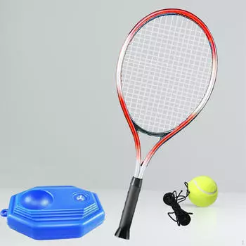 Тренажер по теннису Rebound Ball Rebuttal Rebounder для детей и взрослых Самостоятельная практика with 1 Tennis Ball