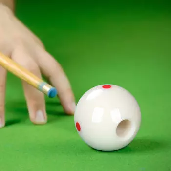 Тренажер по ударам кия в бильярдном пуле, Тренажер по упражнениям на бильярдной удочке 1 Practice Ball