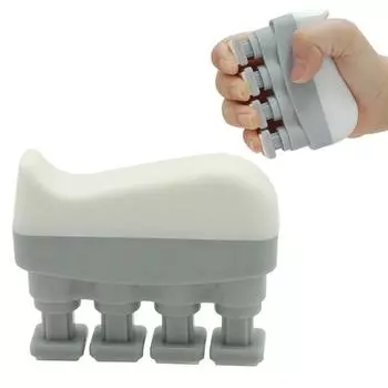 Тренажер силы захвата, инструменты для реабилитации травмированных пальцев, портативный тренажер для укрепления рук, портативные спортсмены, музыканты, руки зелёный