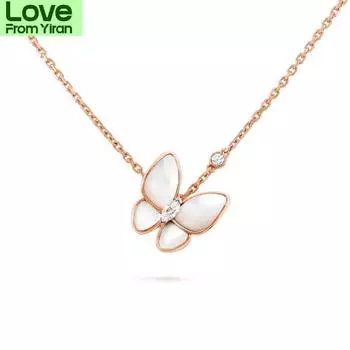 Тренд 100% S925 стерлингового серебра ожерелье женские рождественские подарки роскошные ювелирные изделия