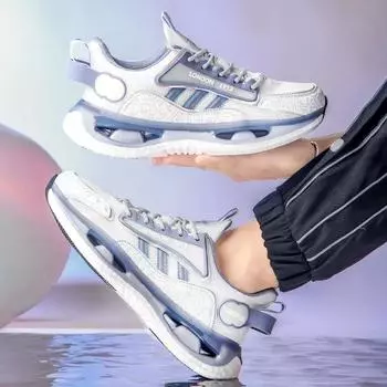 Trend 2024 Men s Casual Sneakers Sports Mesh Male Shoes Designer Offers and Korean Style Wide Walking Cheap Shoe in Promotion 37