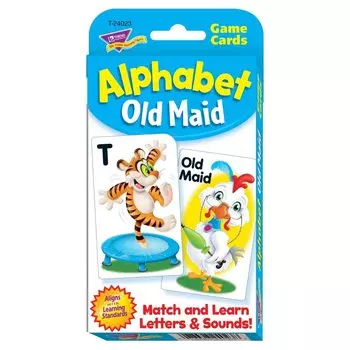 Trend Alphabet Карточная игра Old Maid Trend Challenge Cards Alphabet Old Maid T-24023