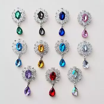 Trend Brooch Diy Jewelry Flower Plate Accessories Детская одежда Подвесные аксессуары Украшения, Одежда Аксессуары для волос flat bottom серый