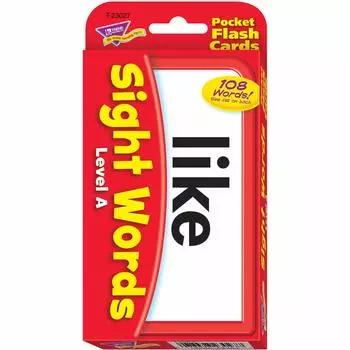 Trend Enterprises Trend Flash Cards Визуальное обучение Уровень A Английский словарный запас Карточная игра x T-23027 3.1 5.3