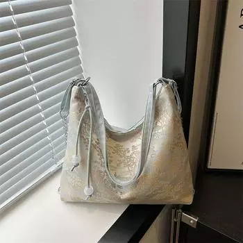 Trend fashion shoulder bag simple fashion niche backpack women s 2024 new fashion large capacity tote bag розовый