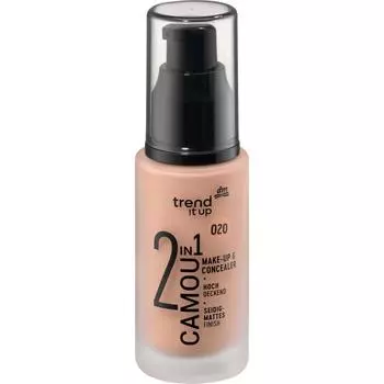 Trend It Up Makeup 2in1 Camu 020 Makeup & Concealer 30ml