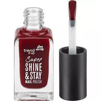 Trend It Up Super Shine & Stay Nail Polish 890 Dark Red 8ml