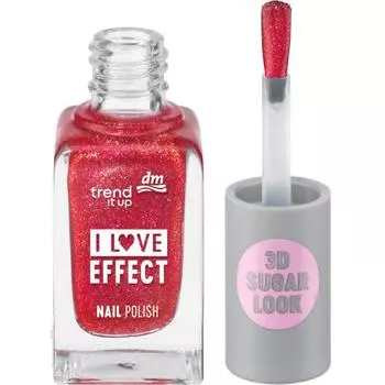 trend it up trend it up nail polish 020 red glitter 8ml