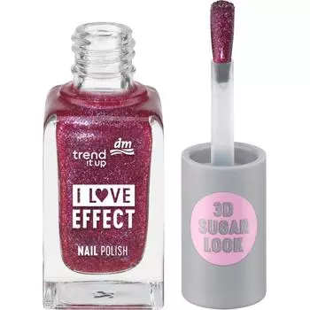 trend it up trend it up nail polish 070 berry glitter 8ml