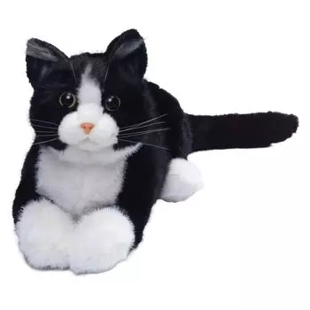 Trend Master Nadade Neko-chan EX Hachiware [stuffed toy that cries when stroked] Real communication robot