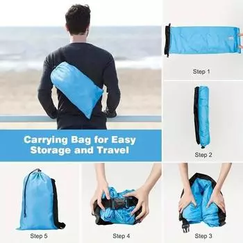 Trend Outdoor Products Быстрый надувной диван-кровать хорошего качества, надувной воздушный мешок, ленивый пляжный диван 240*70 см