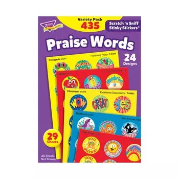Trend Stinky Stickers Scented Well Made Variety Set 435 шт. Trend Stinky Stickers Variety Pack Praise Words T-6490