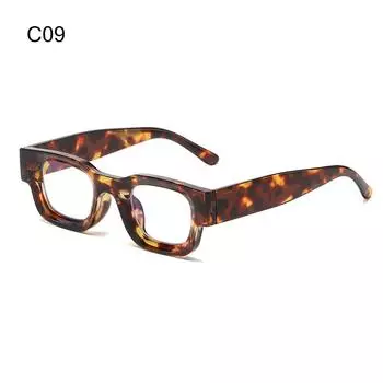 Trending Square Frame UV400 Small Women Sunglasses Men Sun Glasses Shades Polarized Sunglasses C09