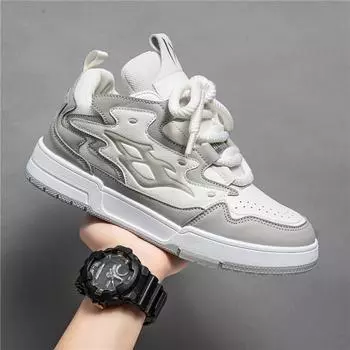 Трендовая мужская обувь в уличном стиле, новые вулканизированные кроссовки, мужская модная спортивная обувь, кроссовки, мужские повседневные мужские кроссовки на платформе в стиле панк 39 чёрный