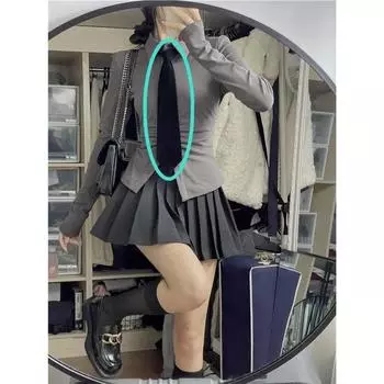 Трендовая приталенная японская рубашка JK с длинным рукавом, облегающая талию, на весну/осень 2024 XL