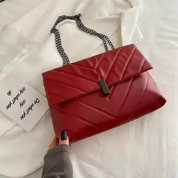 Трендовая ретро-сумка для женщин подмышками 2024 года, новая простая модная сумка-мессенджер через плечо с ромбами в иностранном стиле, маленькая квадратная сумка хаки