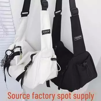 Трендовая универсальная мужская сумка-мессенджер в стиле Харадзюку большой вместимости